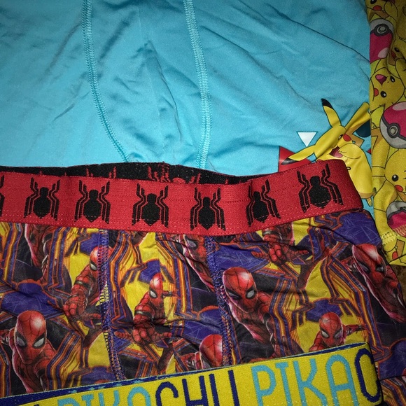 Spider-Man and Pokémon and pika chi underwear - Picture 8 of 9